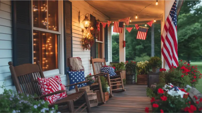 Fourth of July Porch