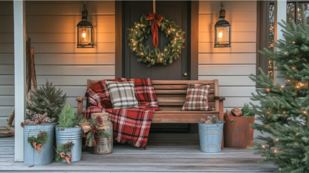 Welcoming Porch Themes for Hosting Holiday Gatherings with Style and Warmth