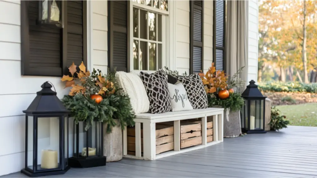Cozy Front Porch Decor Ideas for Fall and Seasonal Transitions