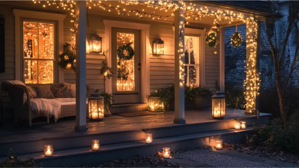 Welcoming Porch Themes for Hosting Holiday Gatherings with Style and Warmth