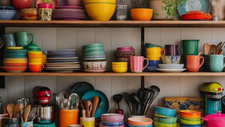 Colorful Home Kitchen Decor to Brighten Your Space and Elevate Your Everyday Cooking Experience
