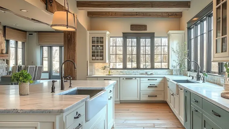 Modern Rustic Farmhouse Kitchen: Design Tips & Inspiration