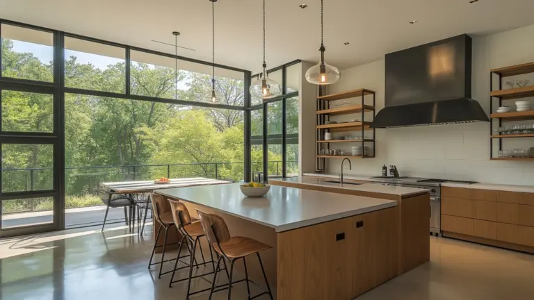 Modern Open Kitchen Design That Maximizes Space and Functionality