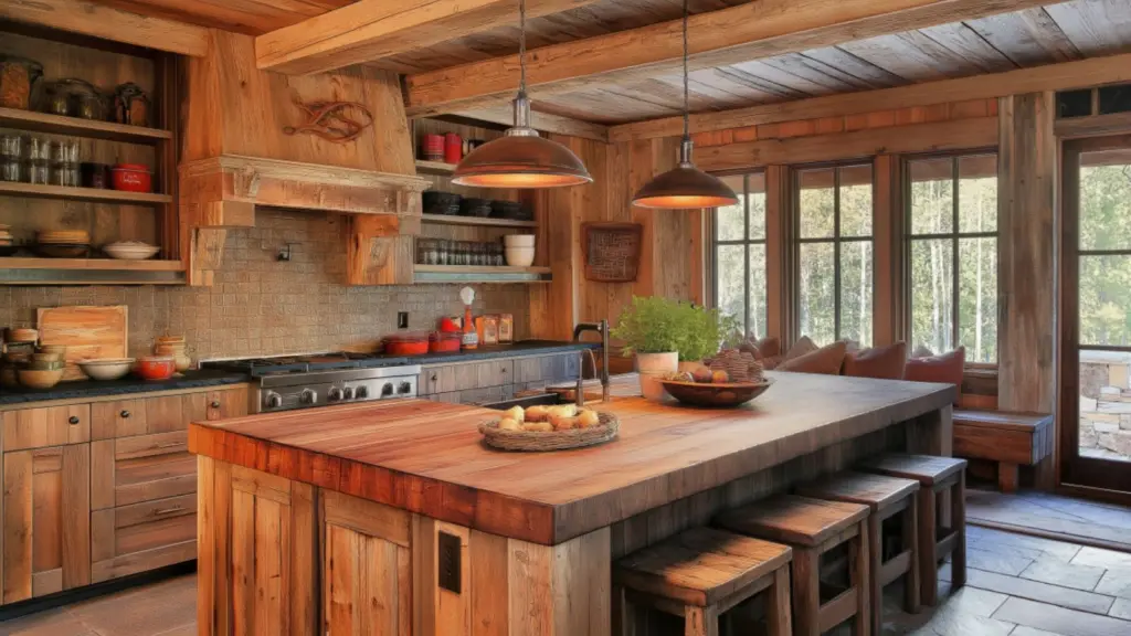 Designing the Perfect Rustic Farmhouse Kitchen Island 3 Designing the Perfect Rustic Farmhouse Kitchen Island