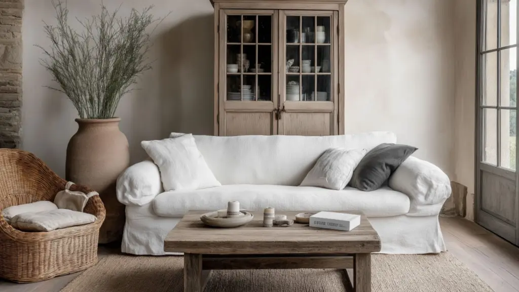 Rustic Coastal Cottage Living Room Decors