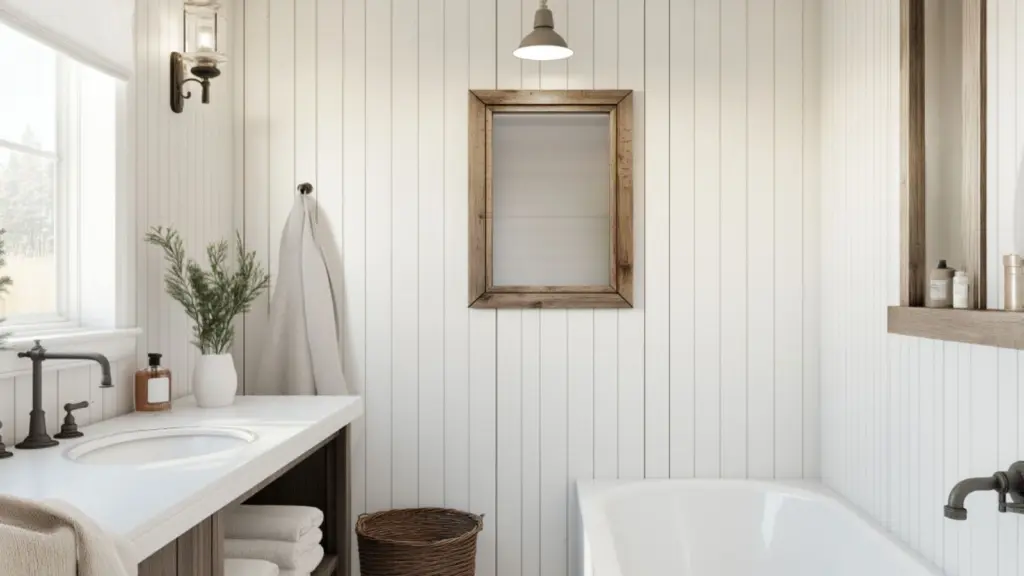 Small Rustic Farmhouse Bathroom Ideas for Cozy Spaces
