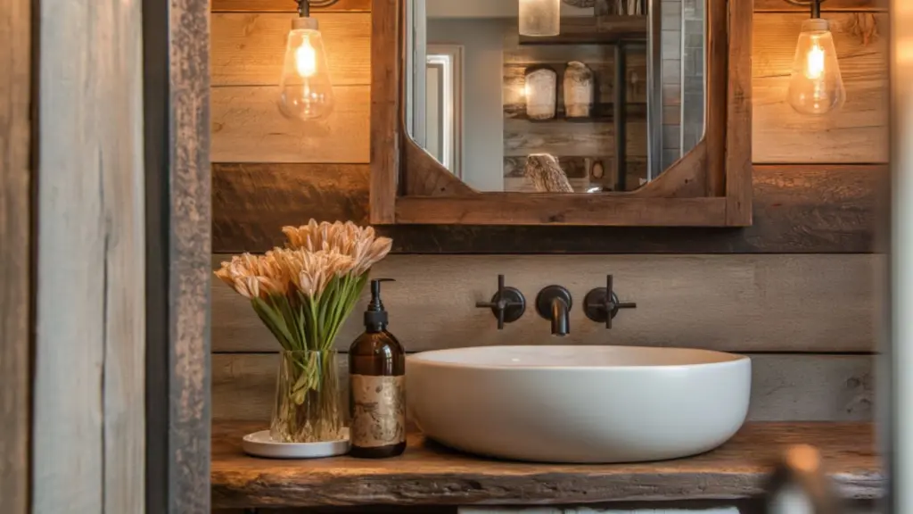 Small Rustic Farmhouse Bathroom Ideas for Cozy Spaces
