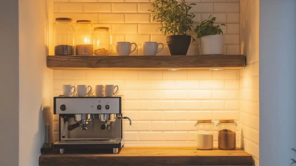 DIY Coffee Station Kitchen Ideas for a Cozy Home Vibe
