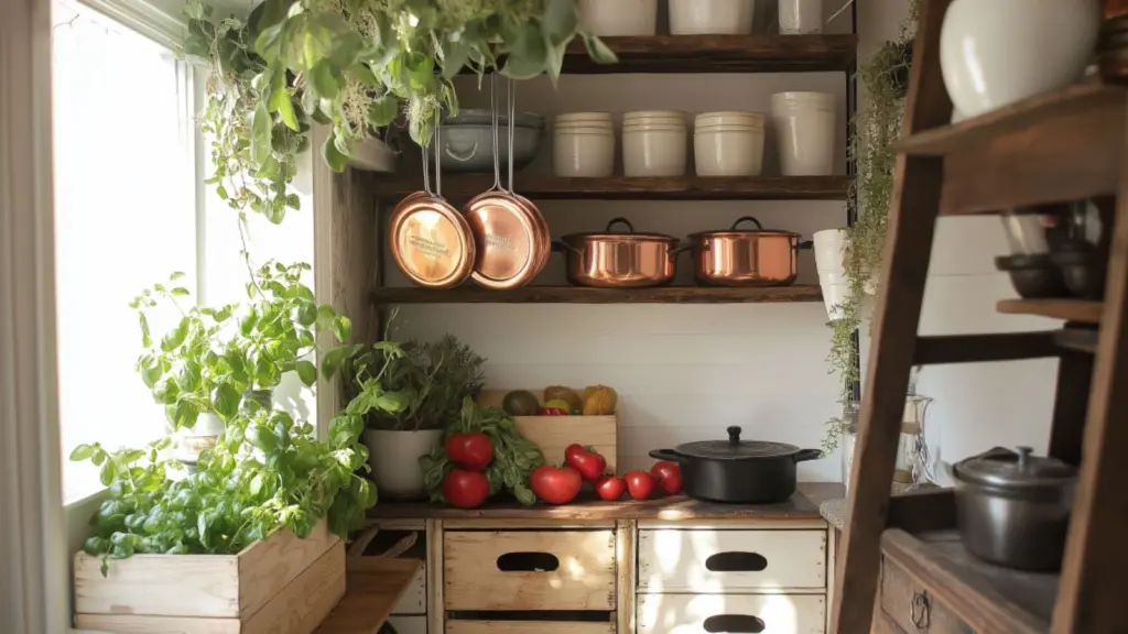 Rustic Elegance: Small Cottage Kitchen Decor Tip