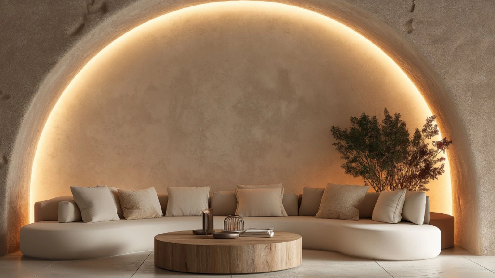 Modern Mediterranean Living Room Decor Inspiration