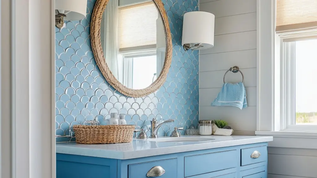 Budget-Friendly Beach Theme Bathroom Transformations: Coastal Style on a Budget