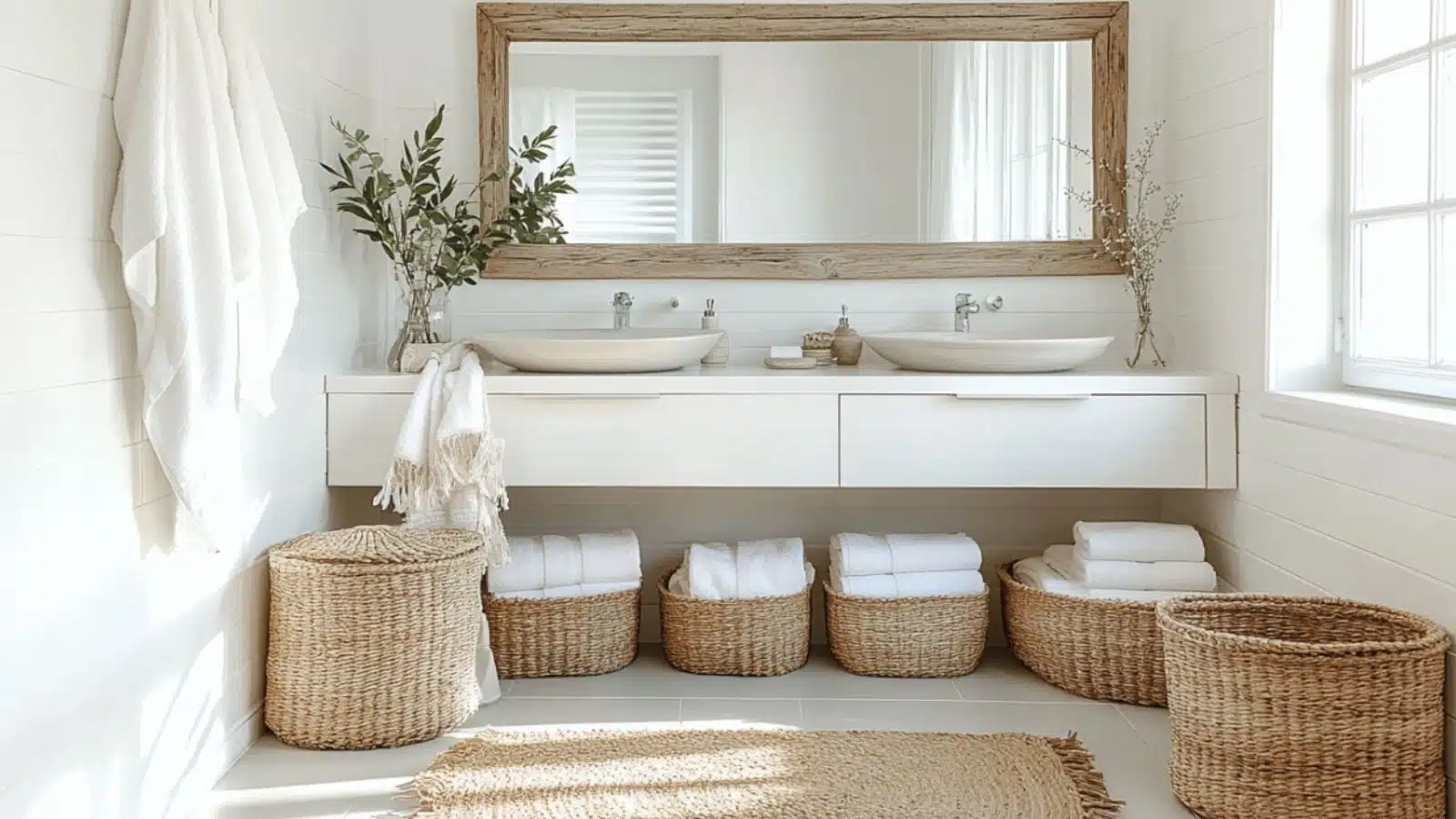 Budget-Friendly Beach Theme Bathroom Transformations: Coastal Style on a Budget