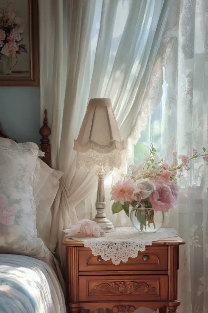 How to Create a Romantic Cozy Vintage Apartment with Lace and Florals