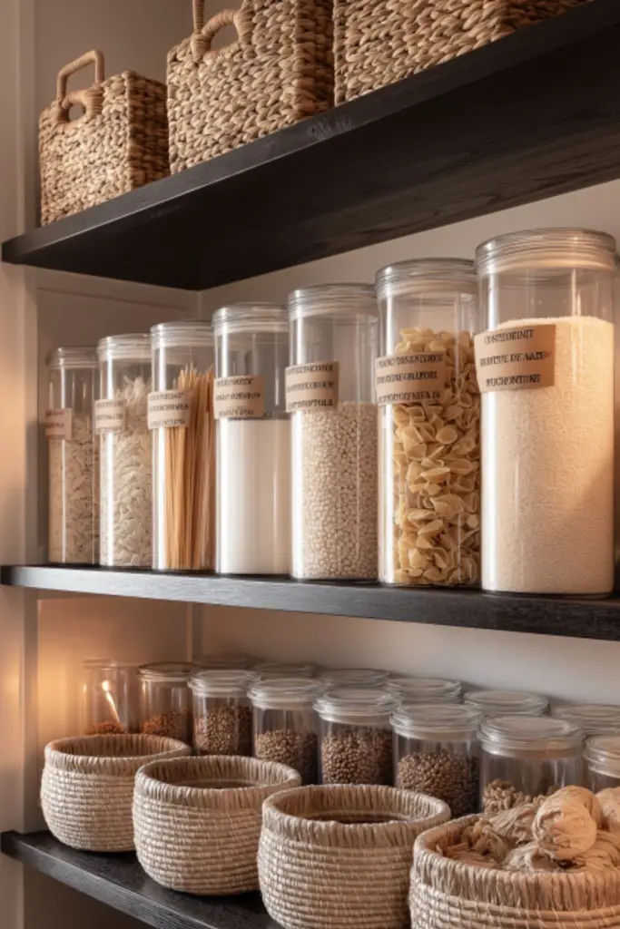 This Pantry Organization Makeover Is Pure Goals: Clever Storage and Stylish Solutions