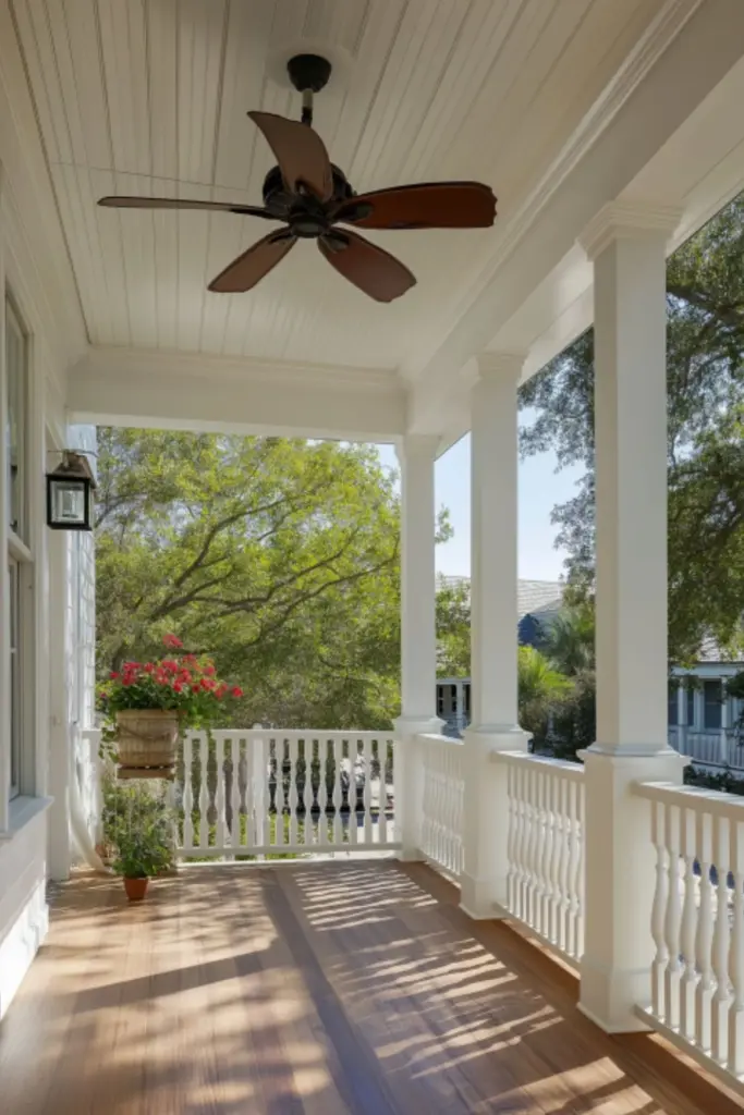 Classic Porch Ceiling Ideas Inspired by Southern Homes for Timeless Outdoor Charm