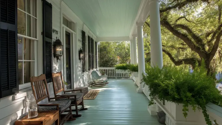 Classic Porch Ceiling Ideas Inspired by Southern Homes for Timeless Outdoor Charm