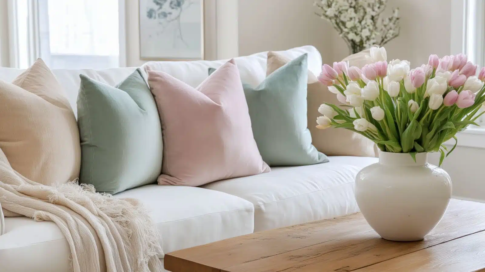 Fresh Seasonal White Couch Living Room Decor Tips to Brighten Your Home Year-Round