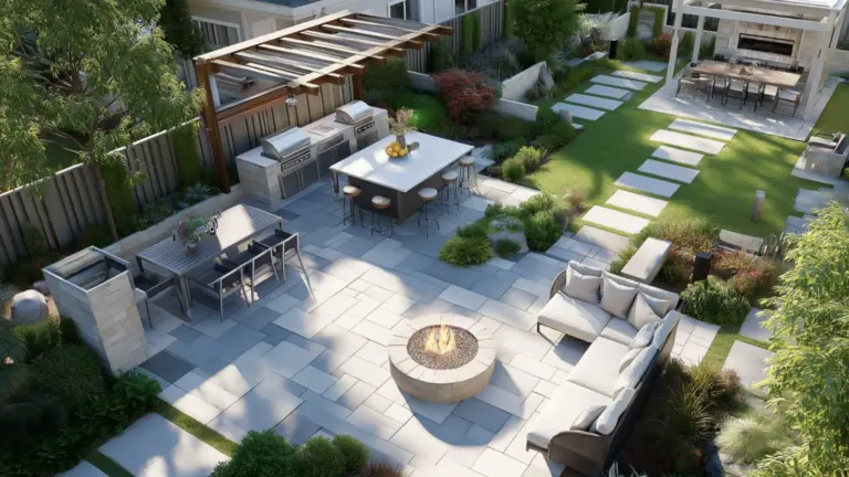 Luxury Large Backyard Ideas and Layout Tips Featuring the Perfect Outdoor Kitchen