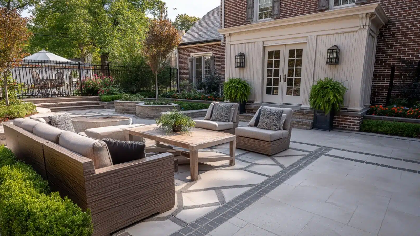 Creative Borders and Edging for Stamped Concrete Patio Designs That Add Stunning Detail