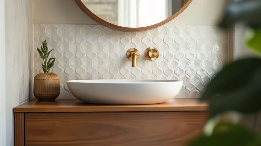 Half Bathroom Inspiration: Stylish Storage Solutions for Small Spaces