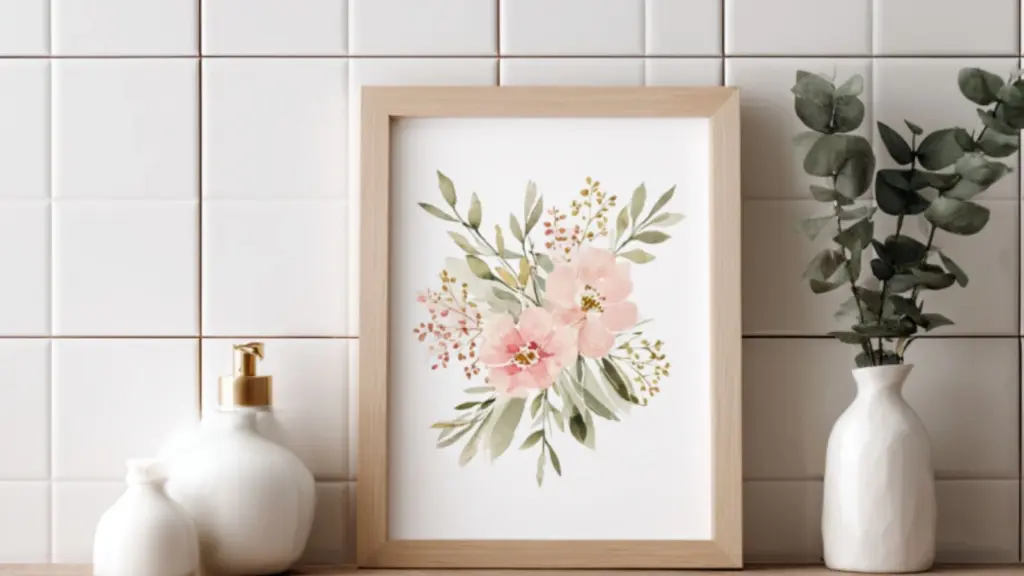 Girly Bathroom Wall Art Ideas to Elevate Your Space with Stylish Vibes