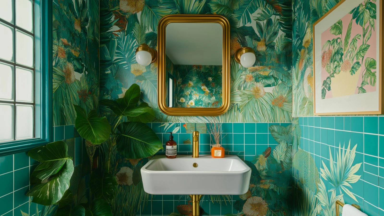 Funky Small Bathroom Ideas: Maximalist Decor Tips for Tiny Spaces with Big Personality