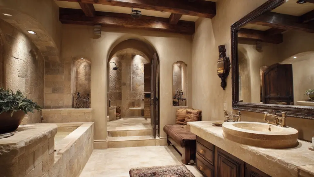 Modern Tuscan Bathroom Ideas for a Refreshed Look: Timeless Elegance Meets Contemporary Comfort