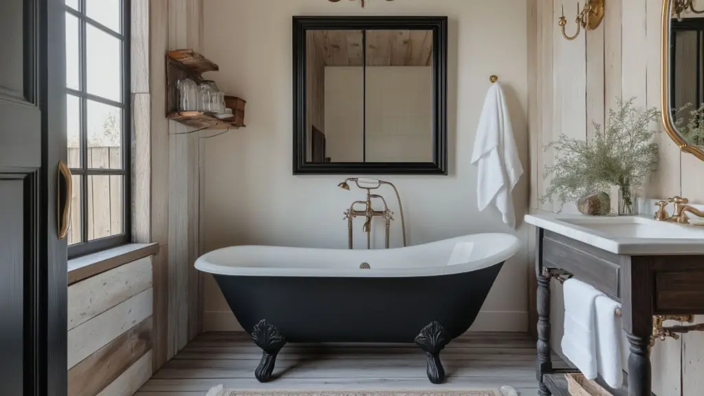 Step-by-Step Guide to Achieving a Moody Vintage Bathroom Look