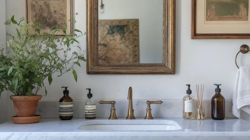 Step-by-Step Guide to Achieving a Moody Vintage Bathroom Look