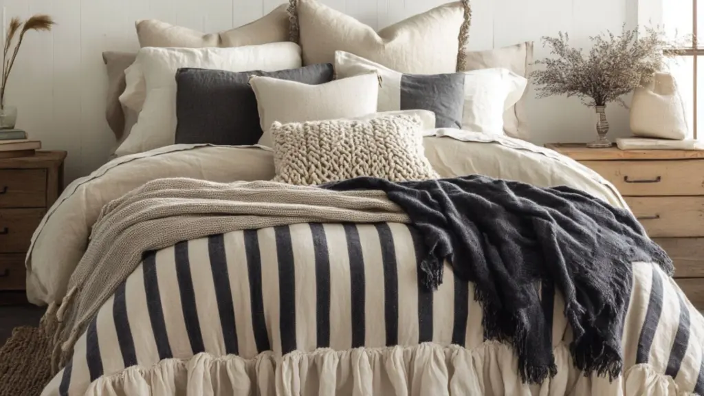 Designing the Perfect Farmhouse Master Bed: Tips and Decor Ideas for a Cozy Retreat 3 Designing the Perfect Farmhouse Master Bed: Tips and Decor Ideas for a Cozy Retreat