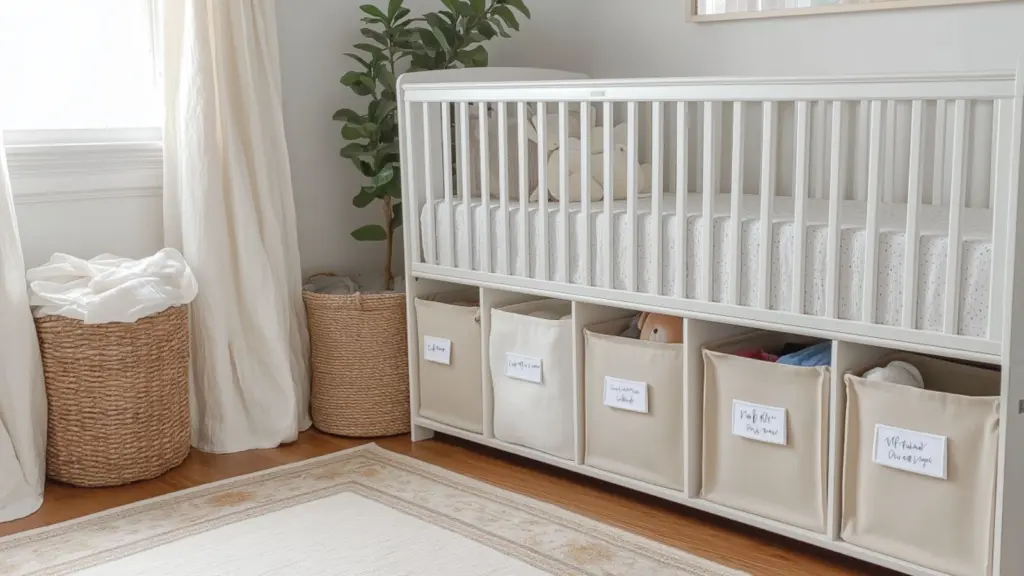 Space-Saving Nursery Organization Hacks for Small Rooms That Maximize Every Inch 3 Space-Saving Nursery Organization Hacks for Small Rooms That Maximize Every Inch