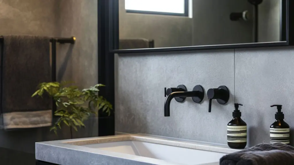 How to Style a Small Moody Bathroom with Plants & Glossy Tile: Create a Cozy, Elegant Space