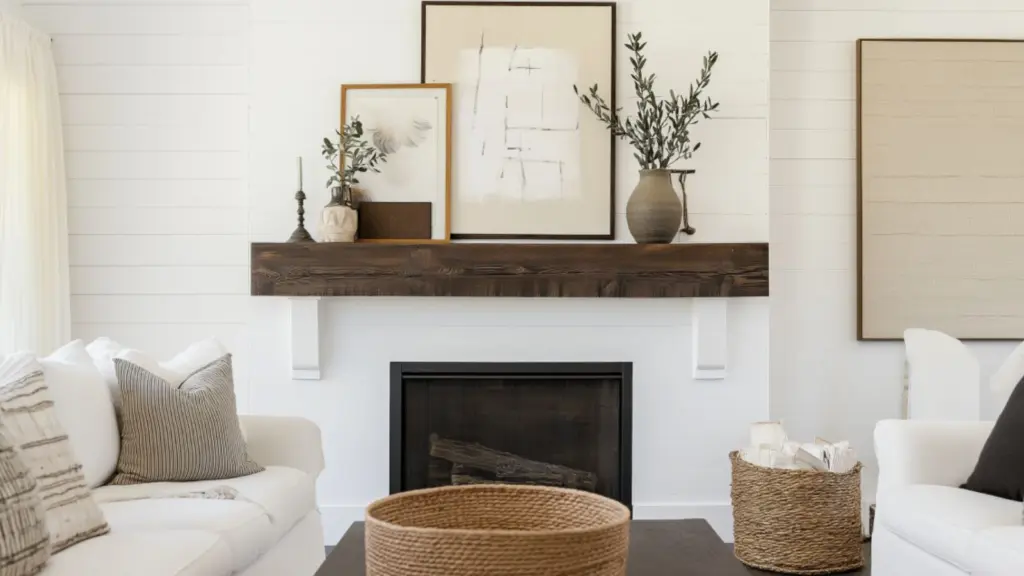 Shiplap Fireplace Ideas for Living Room: Adding Farmhouse Charm to Your Space