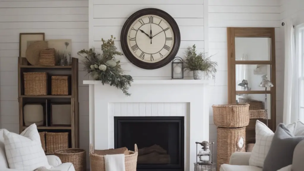 Shiplap Fireplace Ideas for Living Room: Adding Farmhouse Charm to Your Space