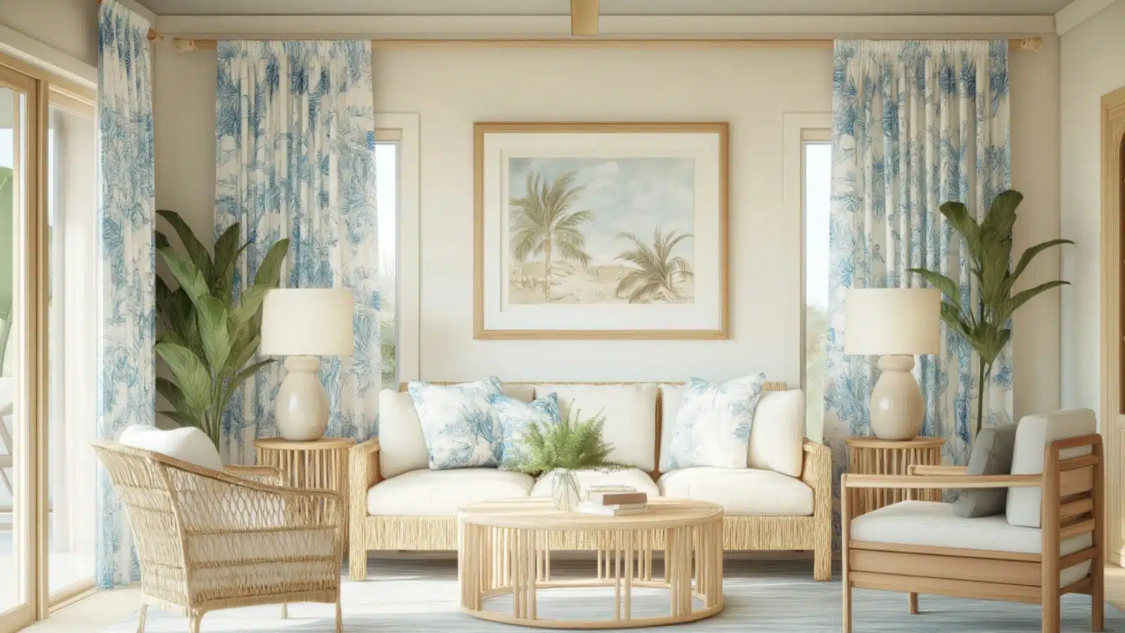 Coastal Grandmillennial Living Room Decorating Tips for a Stylishly Timeless Space