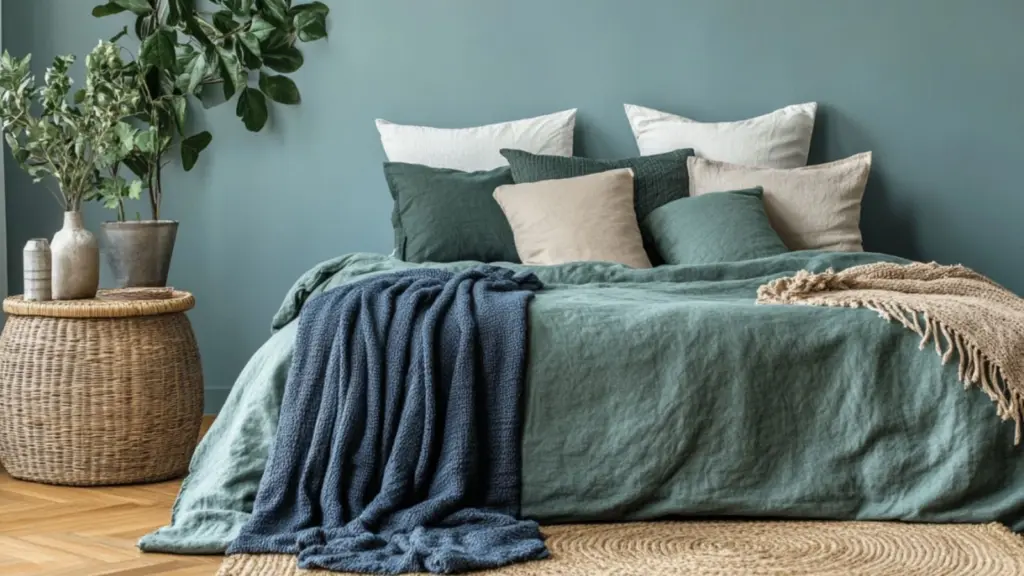 Small Space Blue and Green Bedroom Makeovers for a Fresh, Relaxed Look