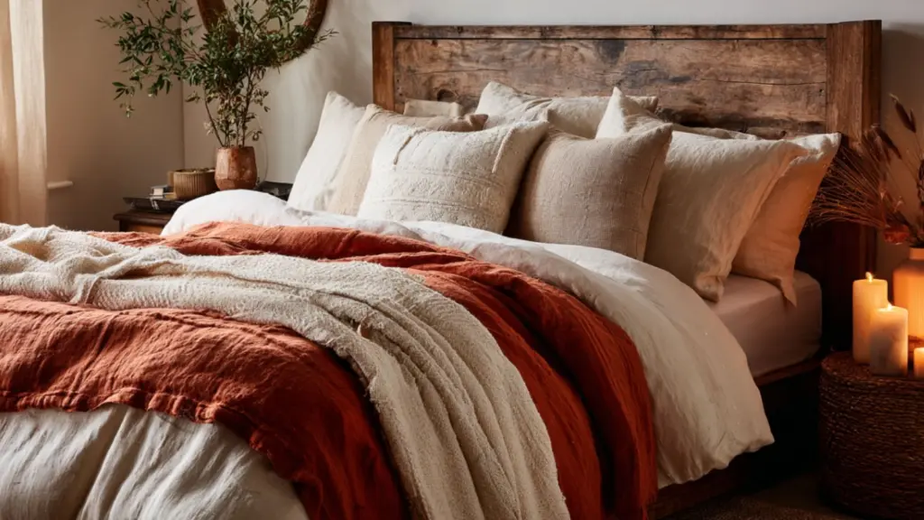 Budget-Friendly Earthy Bedroom Makeover Tips for a Calm and Natural Vibe