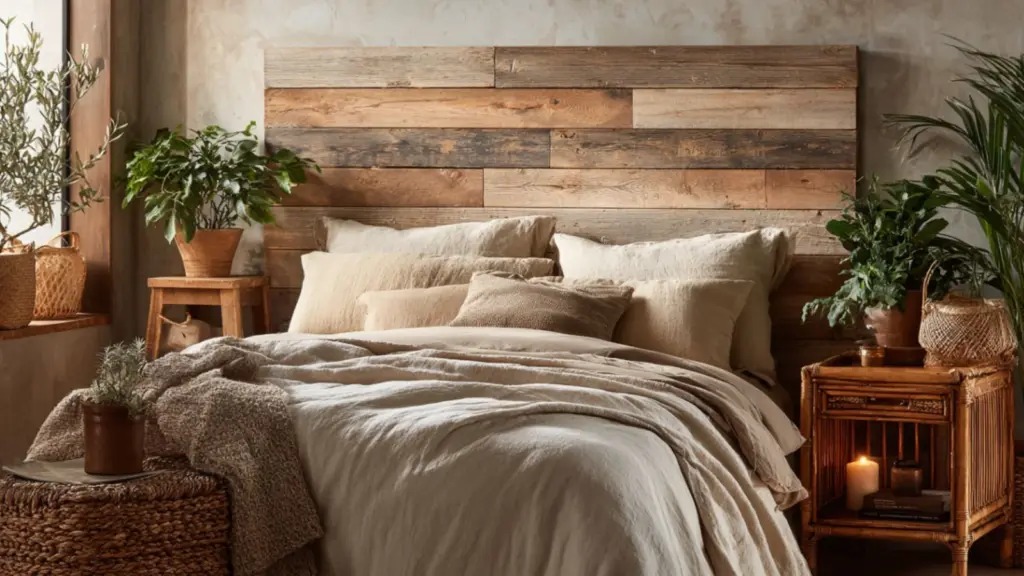 Budget-Friendly Earthy Bedroom Makeover Tips for a Calm and Natural Vibe