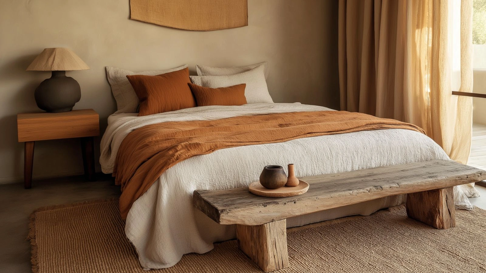 Modern Earthy Bedroom Ideas for a Minimalist Aesthetic: Serene Design Rooted in Nature