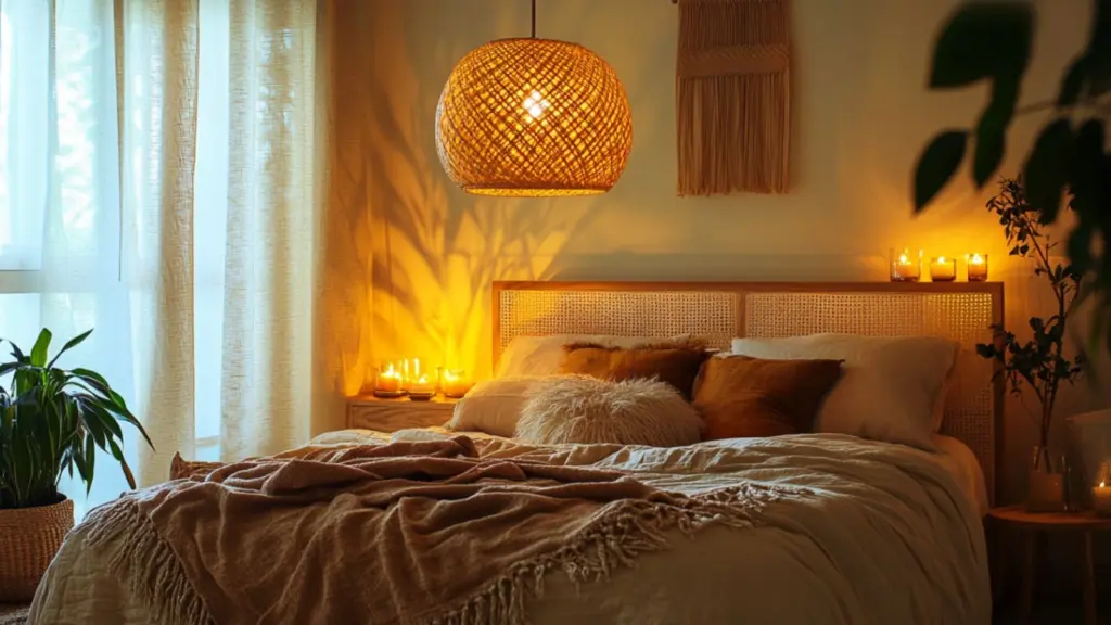 Warm Aesthetic Bedroom with Earthy Tones and Texture: Design Tips for a Cozy, Grounded Space