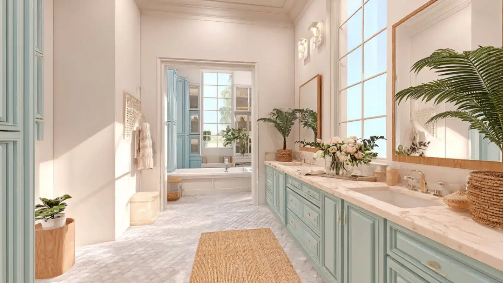 Coastal Bathroom Ideas for Bloxburg Builds: Fresh, Relaxed Spaces with Beach House Charm