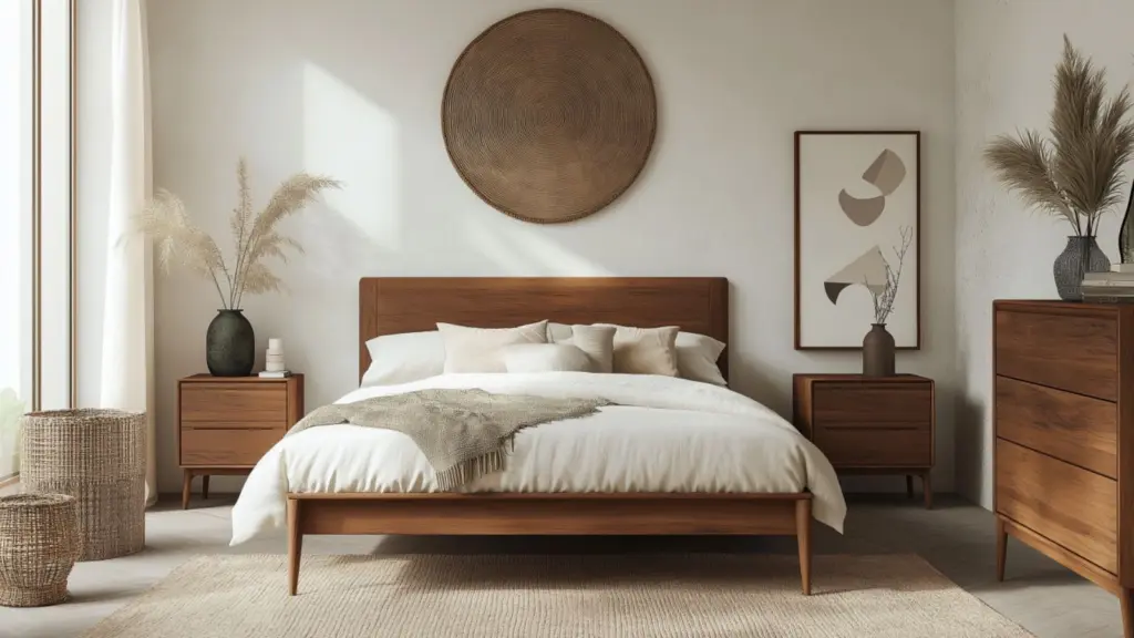 Warm Aesthetic Bedroom with Earthy Tones and Texture: Design Tips for a Cozy, Grounded Space