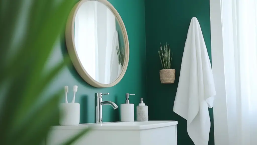 Bold Accent Wall Bathroom Wall Colors on a Budget: Affordable Paint Ideas That Pop