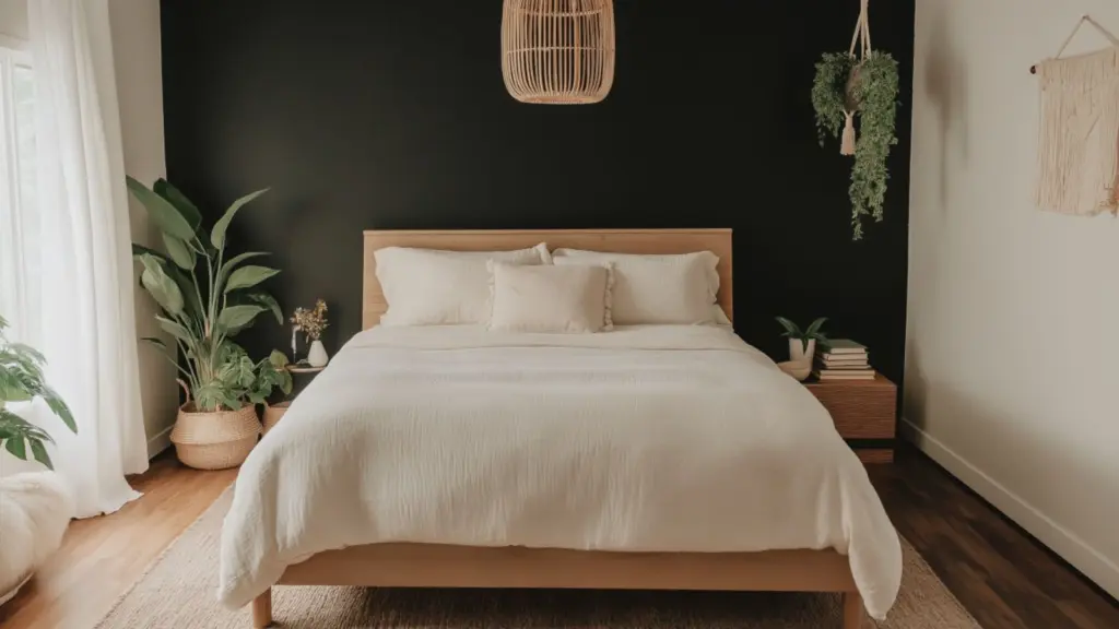 Modern Black Boho Bedroom Ideas for a Chic Look