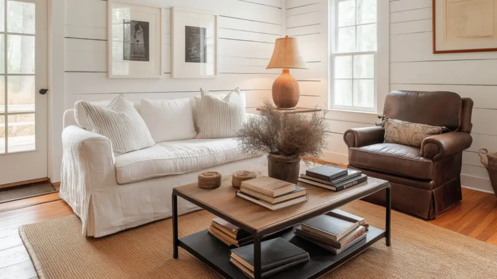 Rustic Southern Living Rooms with Vintage Touches