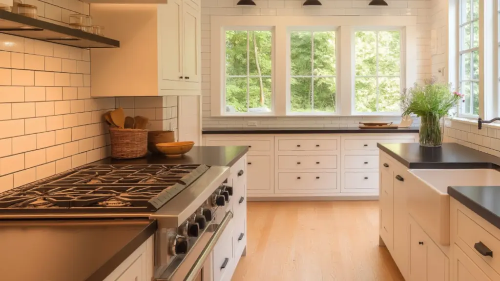 Dark Countertops in Minimalist Kitchen Designs: Elegant Contrast for a Sleek, Modern Look