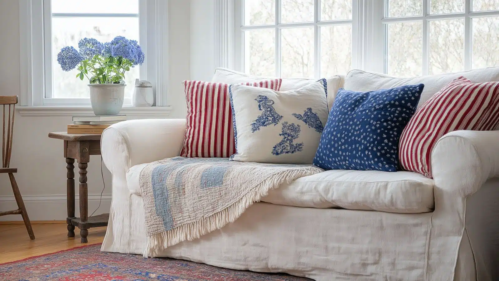 Cozy Farmhouse Patriotic Decor for Your Living Room: Timeless Americana with Rustic Charm