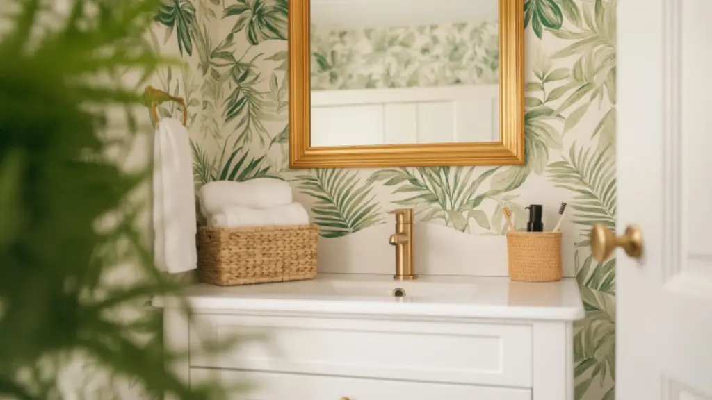 Budget-Friendly Small Bathroom Wallpaper Designs for a Stylish Refresh