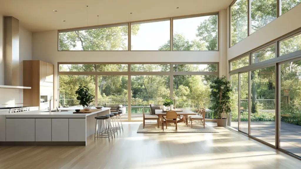 Bright Open Plan Kitchen Living Room with Natural Light: Inspiring Design Ideas for Airy Living