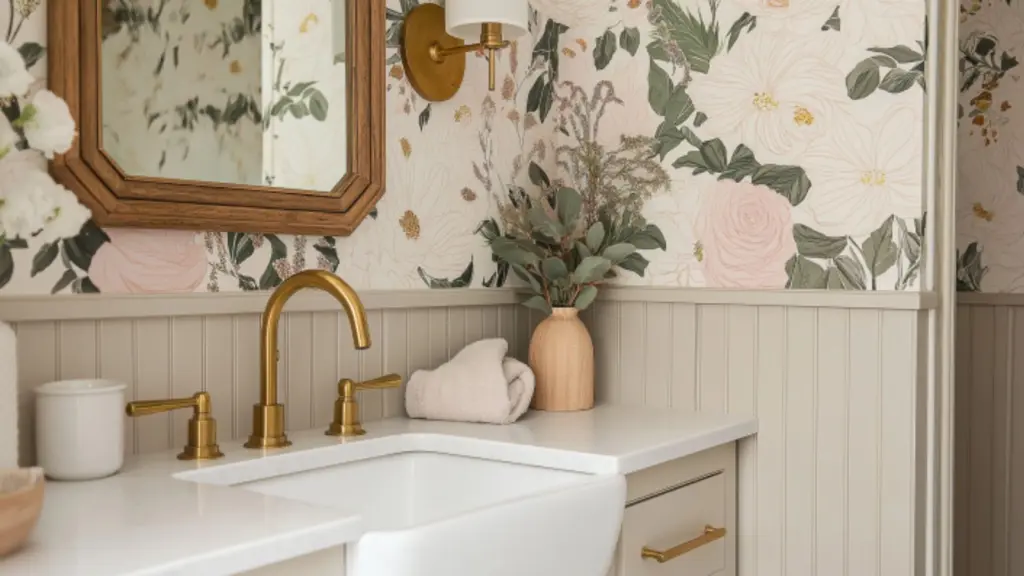 Budget-Friendly Small Bathroom Wallpaper Designs for a Stylish Refresh